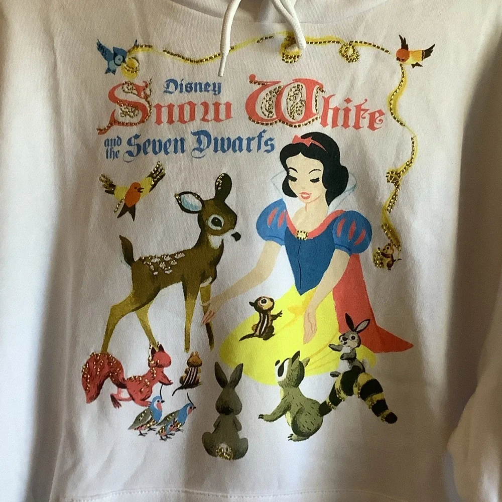 Disney Snow White Graphic Hoodie - White - Picture 3 of 8